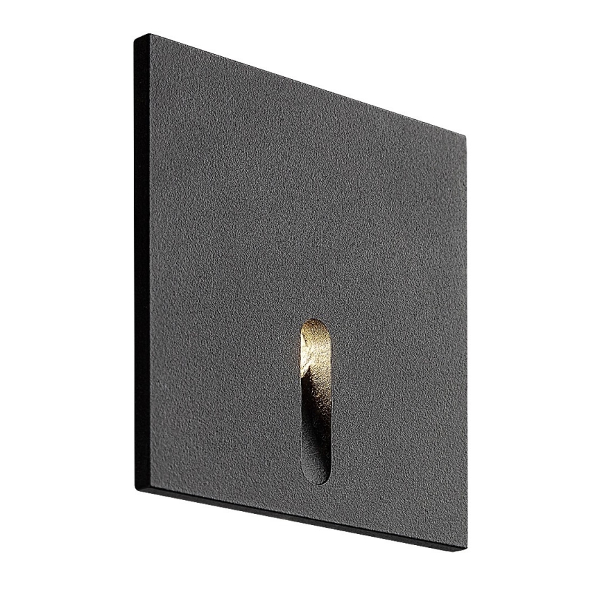 Rabalux - Iluminação de escada LED LED/3W/230V 3000K preto