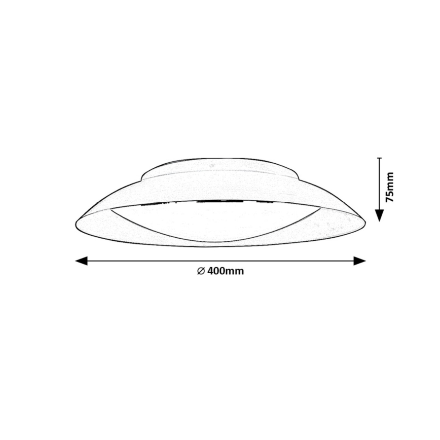 Rabalux - Iluminação de teto LED LED/24W/230V 3000K diâmetro 40 cm