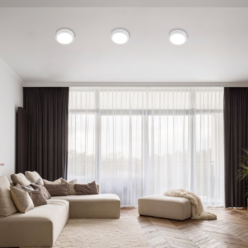 Rabalux - Iluminação de teto LED LED/24W/230V 3000K diâmetro 22 cm branco