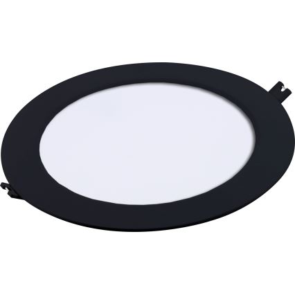 Rabalux - Foco de encastrar LED LED/18W/230V diâmetro 22 cm preto