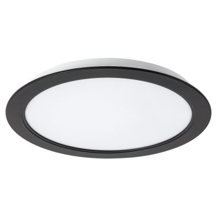 Rabalux - Foco de encastrar LED LED/18W/230V diâmetro 22 cm preto