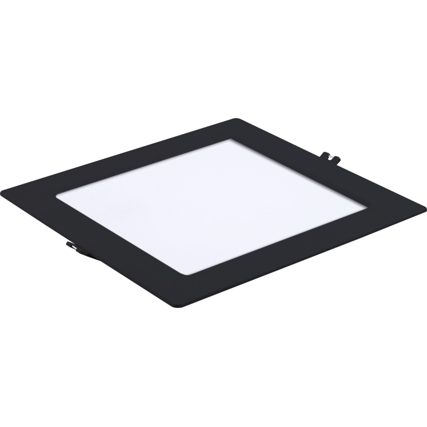Rabalux - Foco de encastrar LED LED/18W/230V 22x22 cm preto