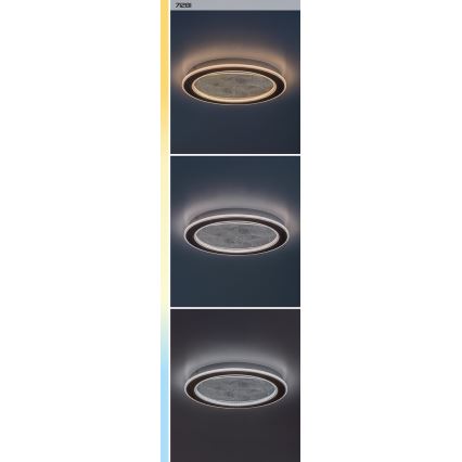 Rabalux - Luminária de teto LED dimerizável LED/24W/230V 3000-6500K Ø 40 cm + comando à distância
