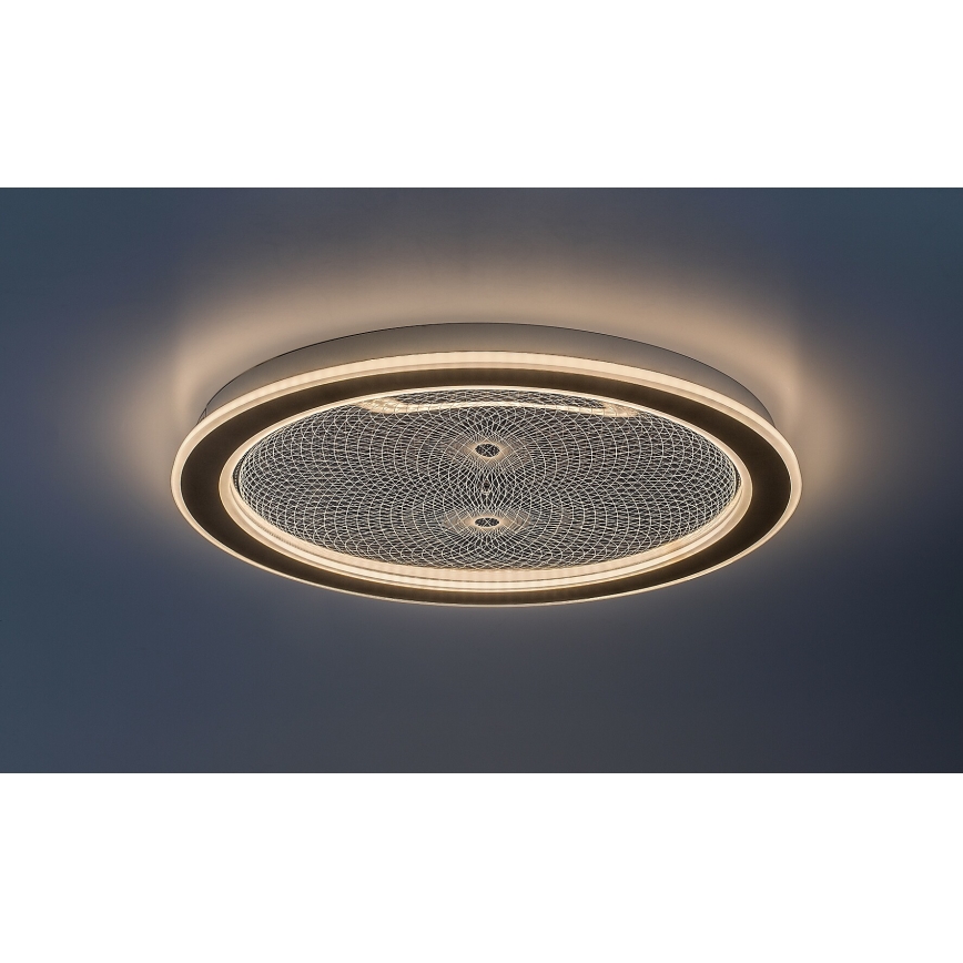 Rabalux - Luminária de teto LED dimerizável LED/34W/230V 3000-6500K Ø 51 cm + controlo remoto