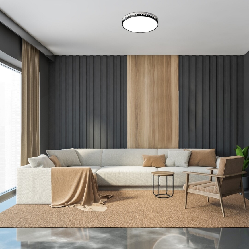 Rabalux - Iluminação de teto LED com regulação LED/24W/230V 3000-6500K + comando