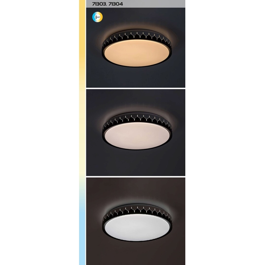 Rabalux - Iluminação de teto LED com regulação LED/48W/230V 3000-6500K + comando