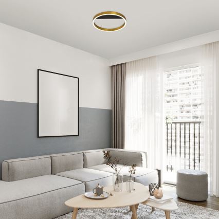 Rabalux - Iluminação de teto LED LED/20W/230V dourado