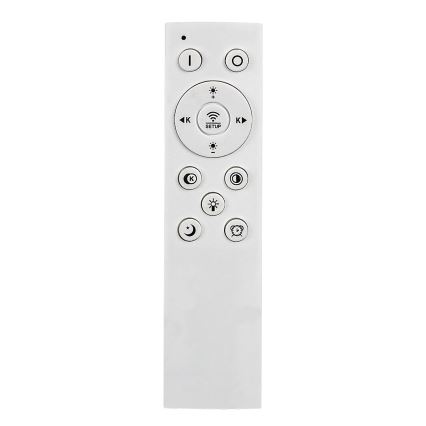 Rabalux - Iluminação de teto LED com regulação LED/70W/230V 3000/4000/6000K preto + comando
