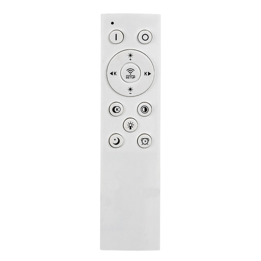 Rabalux - Iluminação de teto LED com regulação LED/70W/230V 3000/4000/6000K preto + comando