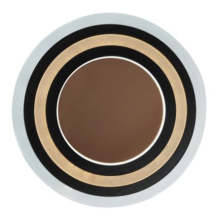 Rabalux - Iluminação de teto LED com regulação LED/56W/230V 3000/4000/6000K cromado mate/preto + comando