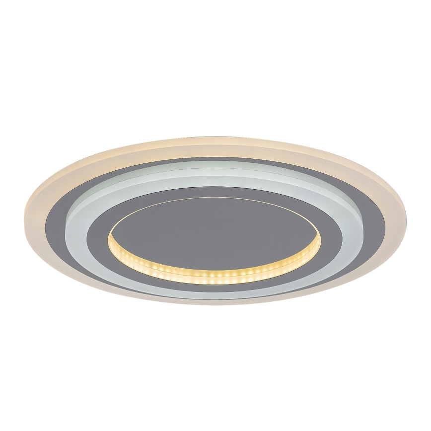 Rabalux - Iluminação de teto LED com regulação LED/56W/230V 3000/4000/6000K cromado mate + comando