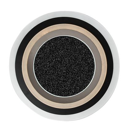 Rabalux - Iluminação de teto LED com regulação LED/56W/230V 3000/4000/6000K preto + comando