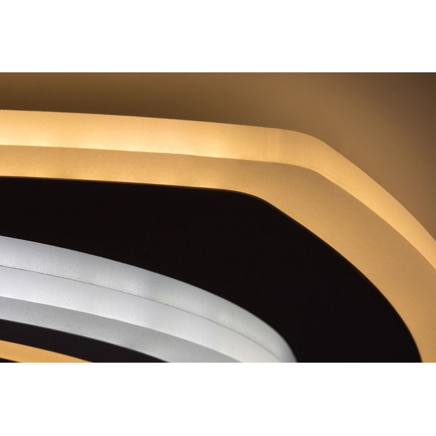 Rabalux - Iluminação de teto LED com regulação LED/60W/230V 3000/4000/6000K cromado mate + comando