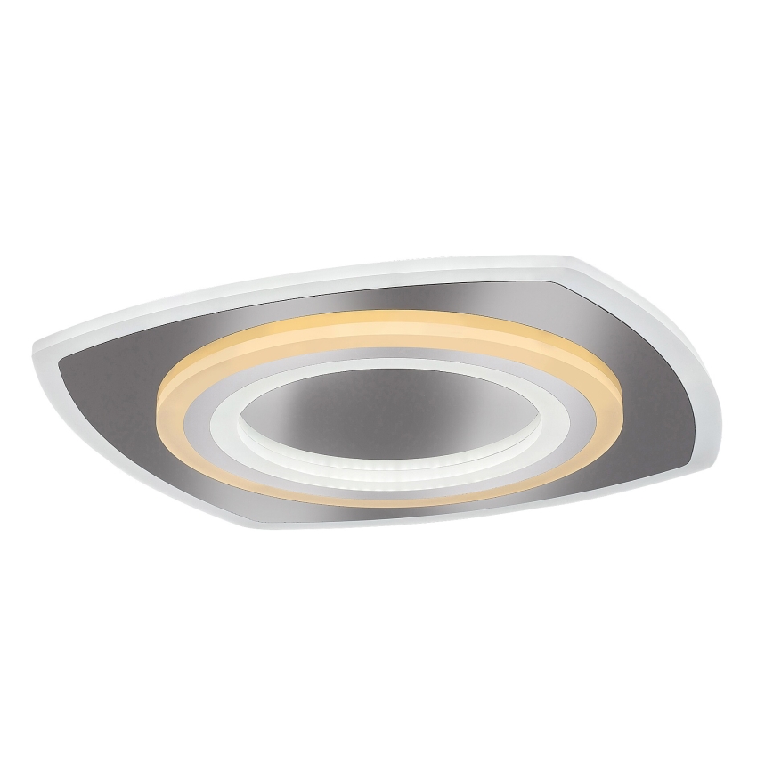 Rabalux - Iluminação de teto LED com regulação LED/60W/230V 3000/4000/6000K cromado mate + comando