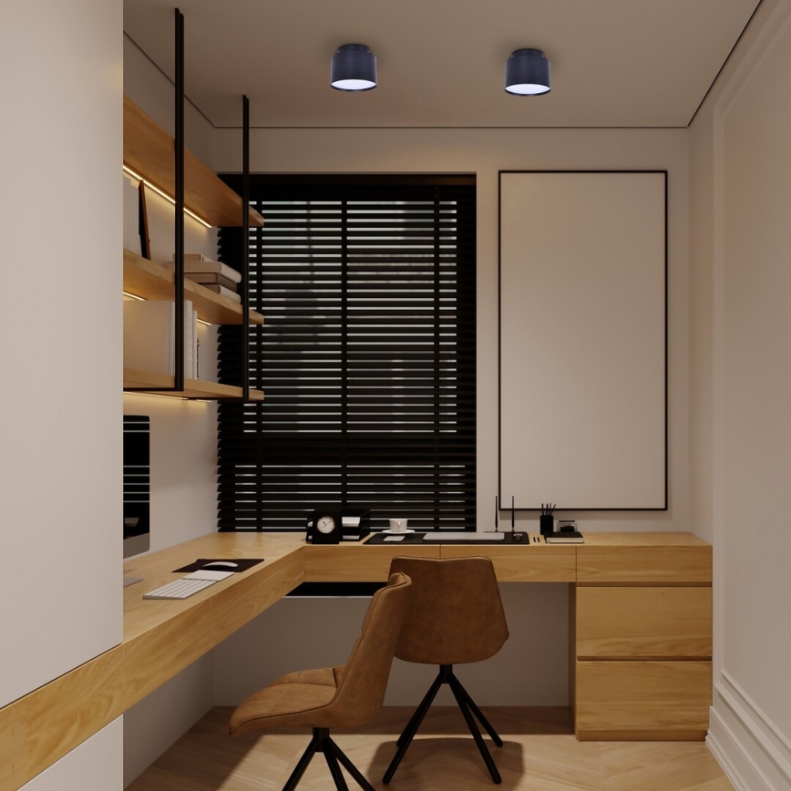 Rabalux - Iluminação de teto LED LED/16W/230V 3000K preto