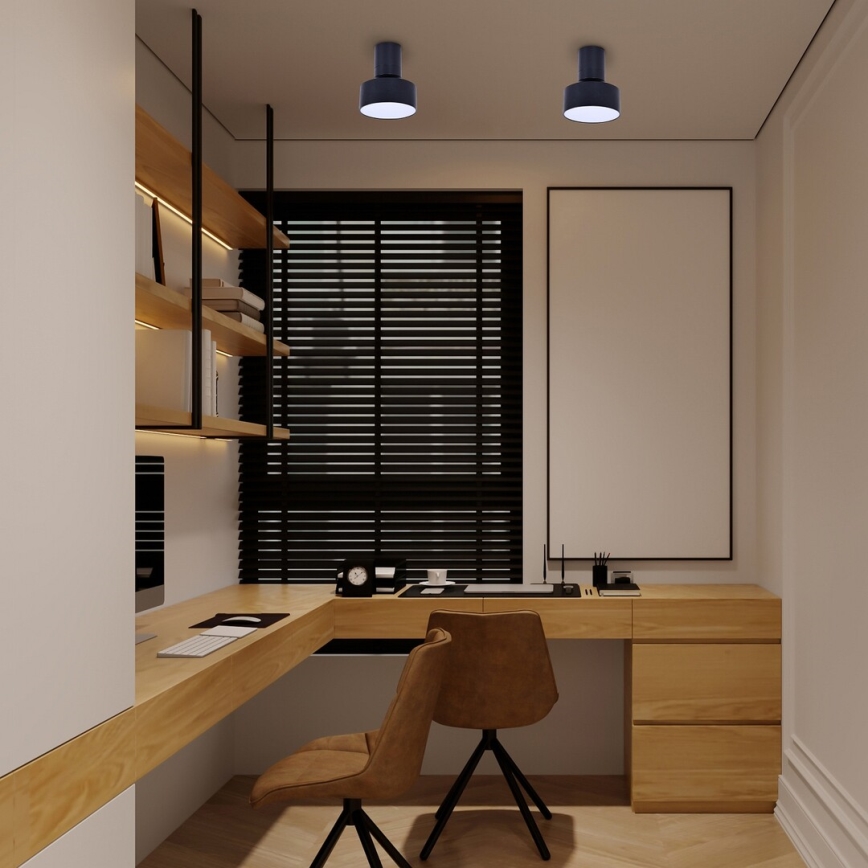 Rabalux - Iluminação de teto LED LED/10W/230V 3000K preto
