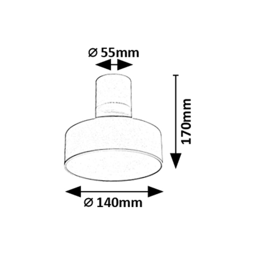 Rabalux - Iluminação de teto LED LED/16W/230V 3000K branco