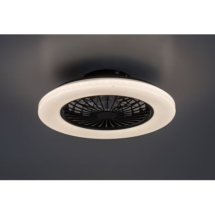 Rabalux - Iluminação de teto LED com regulação e ventoinha LED/48W/230V 3000-6500K + comando