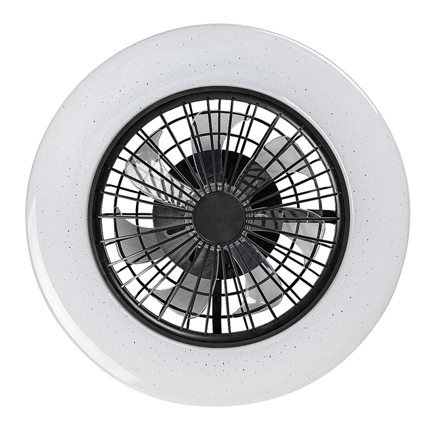 Rabalux - Iluminação de teto LED com regulação e ventoinha LED/48W/230V 3000-6500K + comando