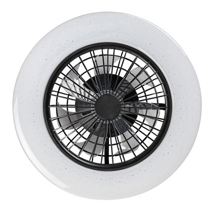 Rabalux - Luminária de teto LED regulável com ventilador LED/48W/230V 3000-6500K + controlo remoto
