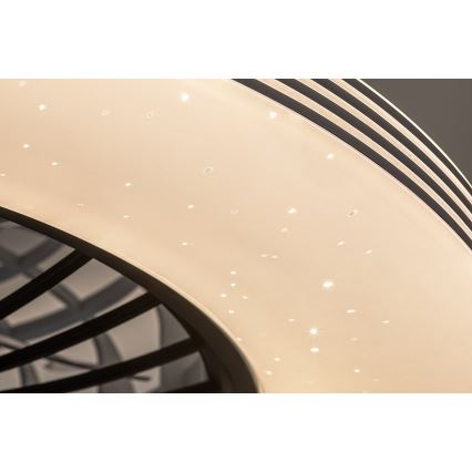 Rabalux - Iluminação de teto LED com regulação e ventoinha LED/48W/230V 3000-6500K + comando