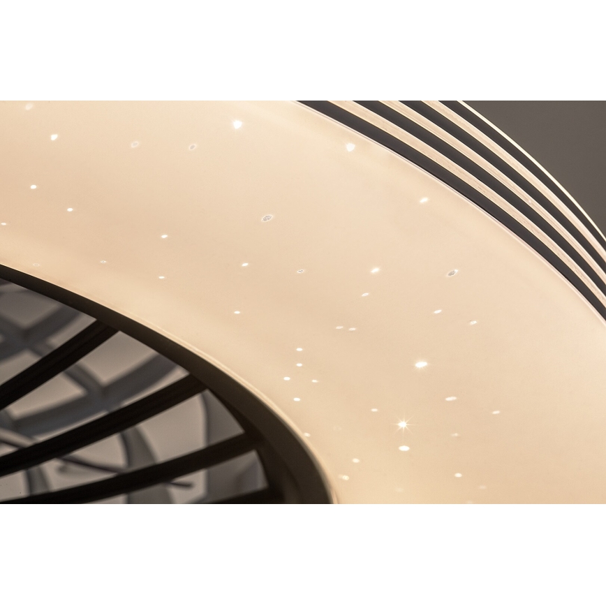Rabalux - Iluminação de teto LED com regulação e ventoinha LED/48W/230V 3000-6500K + comando