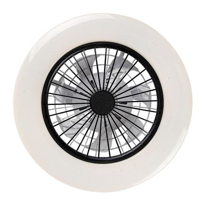 Rabalux - Iluminação de teto LED com regulação e ventoinha LED/48W/230V 3000-6500K + comando