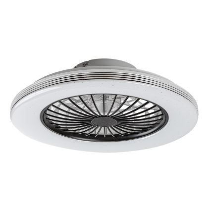 Rabalux - Luminária de teto LED regulável com ventilador LED/48W/230V 3000-6500K + controlo remoto