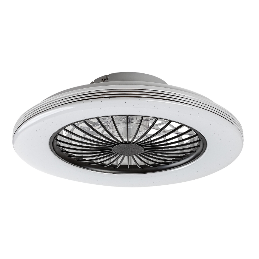 Rabalux - Luminária de teto LED regulável com ventilador LED/48W/230V 3000-6500K + controlo remoto