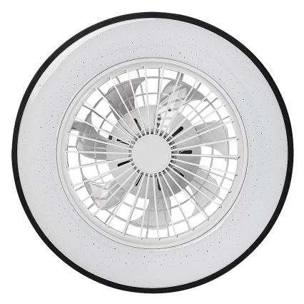 Rabalux - Iluminação de teto LED com regulação e ventoinha LED/48W/230V 3000-6500K + comando