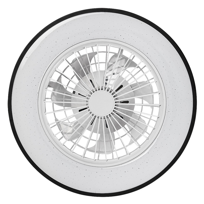 Rabalux - Iluminação de teto LED com regulação e ventoinha LED/48W/230V 3000-6500K + comando
