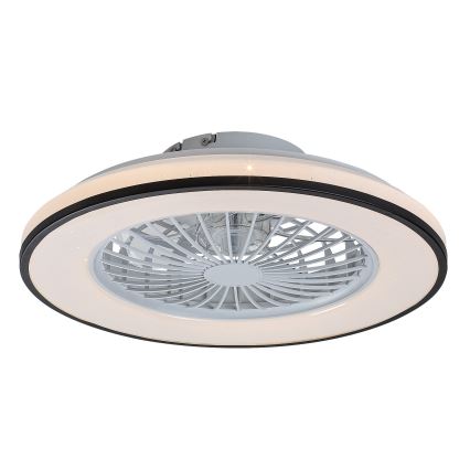 Rabalux - Iluminação de teto LED com regulação e ventoinha LED/48W/230V 3000-6500K + comando