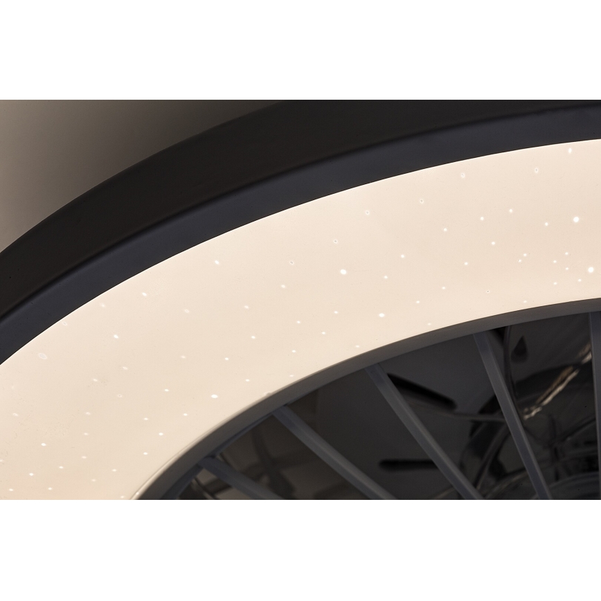 Rabalux - Iluminação de teto LED com regulação e ventoinha LED/48W/230V 3000-6500K + comando