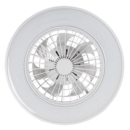 Rabalux - Iluminação de teto LED com regulação e ventoinha LED/48W/230V 3000-6500K + comando