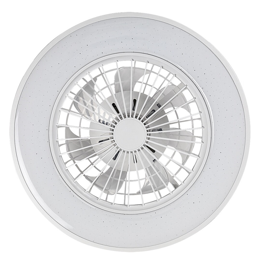 Rabalux - Iluminação de teto LED com regulação e ventoinha LED/48W/230V 3000-6500K + comando