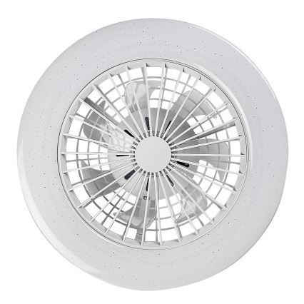 Rabalux - Iluminação de teto LED RGB com regulação e ventoinha LED/48W/230V 3000-6500K + comando