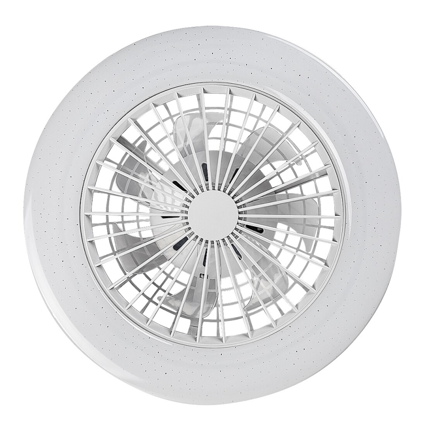Rabalux - Iluminação de teto LED RGB com regulação e ventoinha LED/48W/230V 3000-6500K + comando