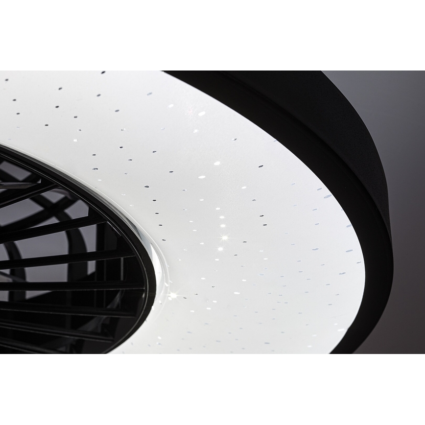Rabalux - Iluminação de teto LED com regulação e ventoinha LED/72W/230V 3000-6500K + comando
