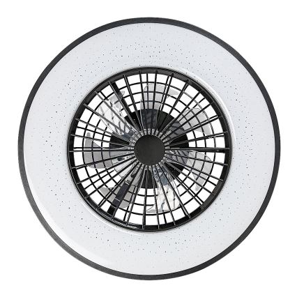 Rabalux - Iluminação de teto LED com regulação e ventoinha LED/72W/230V 3000-6500K + comando