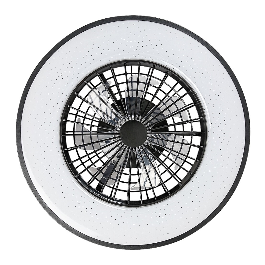 Rabalux - Iluminação de teto LED com regulação e ventoinha LED/72W/230V 3000-6500K + comando