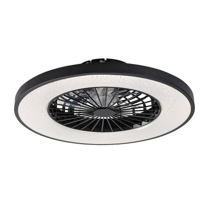 Rabalux - Iluminação de teto LED com regulação e ventoinha LED/72W/230V 3000-6500K + comando