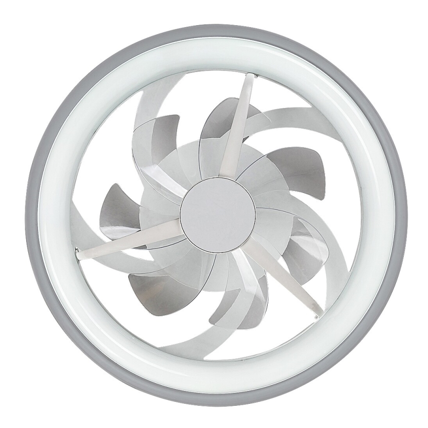 Rabalux - Iluminação de teto LED com regulação e ventoinha LED/40W/230V 3000/4000/6000K Wi-Fi + comando