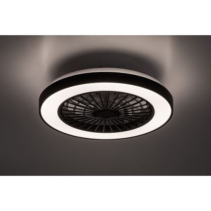 Rabalux - Iluminação de teto LED com regulação e ventoinha LED/40W/230V 3000/4000/6000K Wi-Fi + comando