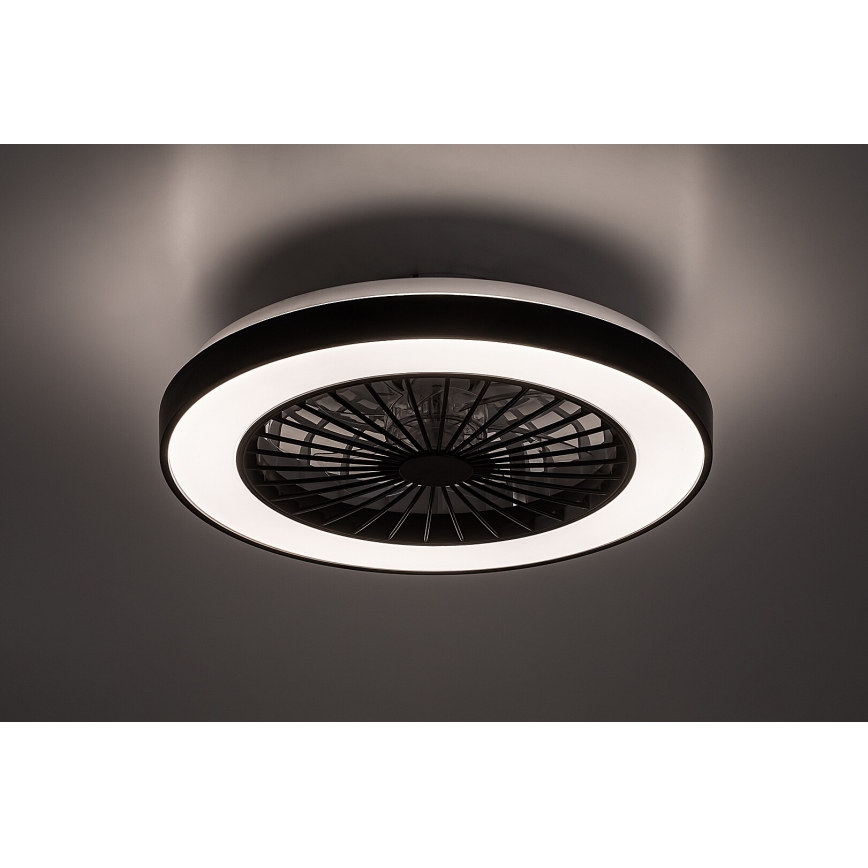 Rabalux - Iluminação de teto LED com regulação e ventoinha LED/40W/230V 3000/4000/6000K Wi-Fi + comando