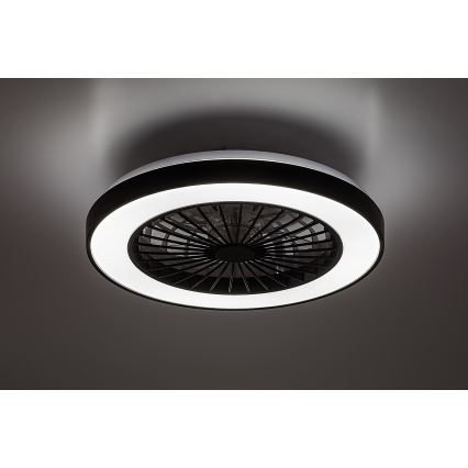 Rabalux - Iluminação de teto LED com regulação e ventoinha LED/40W/230V 3000/4000/6000K Wi-Fi + comando
