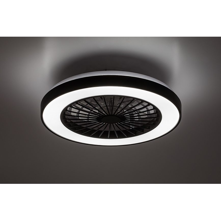 Rabalux - Iluminação de teto LED com regulação e ventoinha LED/40W/230V 3000/4000/6000K Wi-Fi + comando