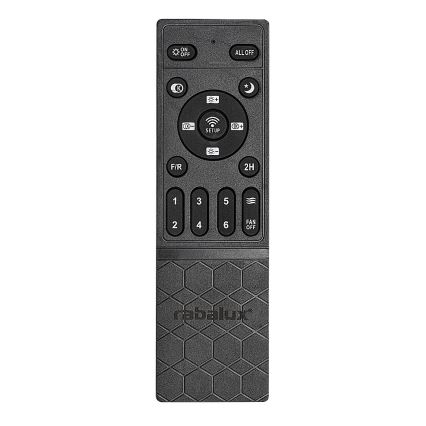 Rabalux - Iluminação de teto LED com regulação e ventoinha LED/40W/230V 3000/4000/6000K Wi-Fi + comando