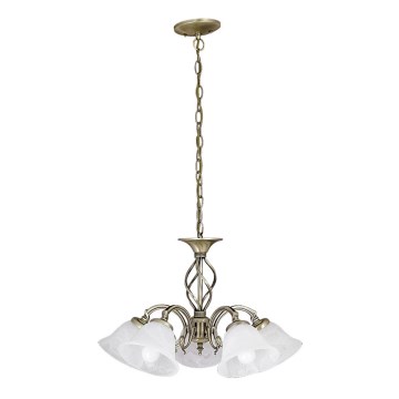 Rabalux 7135 - Candelabro numa corrente BECKWORTH 5xE14/40W/230V