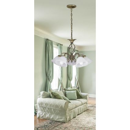 Rabalux 7135 - Candelabro numa corrente BECKWORTH 5xE14/40W/230V