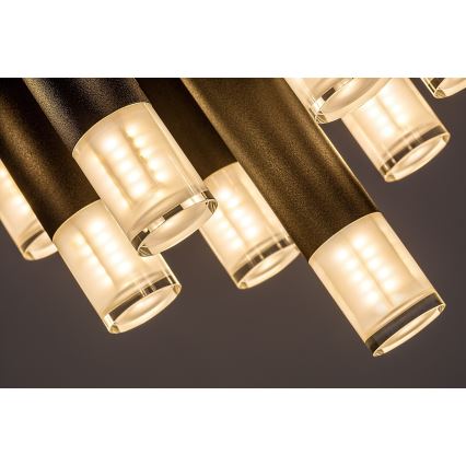 Rabalux - Iluminação de teto 13xG9/5W/230V preto